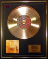 BLUR/LTD EDITION CD GOLD DISC/RECORD/LEISURE