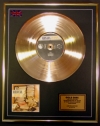 NIRVANA/LTD EDITION CD GOLD DISC/RECORD/SLIVER