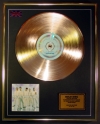 BACKSTREET BOYS/LTD EDITION CD GOLD DISC/RECORD/MILLENNIUM