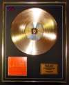 GARBAGE/LTD EDITION CD GOLD DISC/RECORD/VERSION 2.0
