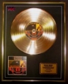 THE STROKES/LTD. EDITION CD GOLD DISC/RECORD/ROOM ON FIRE