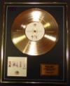 SPICE GIRLS/LIMITED EDITION CD GOLD DISC/SPICEWORLD