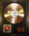 JA RULE/LTD. EDITION CD GOLD DISC/RECORD/PAIN IS LOVE
