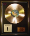 JAMIROQUAI/LTD. EDITION CD GOLD DISC/RECORD/EMERGENCY ON PLANET EARTH