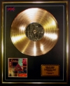 4 HERO/LTD. EDITION CD GOLD DISC/RECORD/TWO PAGES