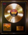 THE ZUTONS//LTD EDITION CD GOLD DISC/RECORD/WHO KILLED......