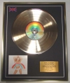 MARIAH CAREY/LIMITED EDITION/CD GOLD DISC/ALBUM 'MARIAH'/(Mariah Carey)