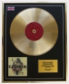 KASABIAN/LIMITED EDITION/CD GOLD DISC/ALBUM 'EMPIRE'