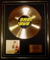 SHAGGY/LIMITED EDITION CD GOLD DISC/HOT SHOT
