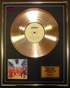 THE CHEMICAL BROTHERS/LTD EDITION CD GOLD DISC/RECORD/SURRENDER