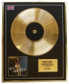 AMY WINEHOUSE/LTD. EDITION CD GOLD DISC/BACK TO BLACK