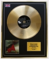 THIN LIZZY/LIMITED EDITION/CD GOLD DISC/ALBUM 'RENEGADE'