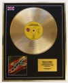 PRIMAL SCREAM/LIMITED EDITION CD GOLD DISC/GIVE OUT BUT DON'T GIVE UP