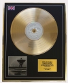 BON JOVI/LIMITED EDITION/CD GOLD DISC/ALBUM 'BOUNCE'