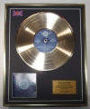 REO SPEEDWAGON/LTD. EDITION CD GOLD DISC/'THE BEST OF REO SPEEDWAGON/TAKE IT ON THE RUN'