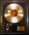 KINGS OF LEON/LIMITED EDITION/CD GOLD DISC/RECORD/BECAUSE OF THE TIMES