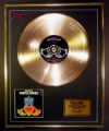 SIMPLE MINDS/LTD. EDITION CD GOLD DISC/RECORD/THE BEST OF SIMPLE MINDS
