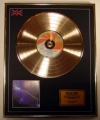 DIRE STRAITS/LIMITED EDITION/CD GOLD DISC/ALBUM 'LOVE OVER GOLD'