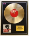 MAXIMO PARK/LIMITED EDITION CD GOLD DISC/A CERTAIN TRIGGER