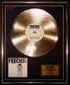 FEEDER/LTD. EDITION CD GOLD DISC/RECORD/