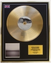 U2/LTD. EDITION CD GOLD DISC/RECORD/NO LINE ON THE HORIZON