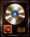 R.E.M./LTD. EDITION CD GOLD DISC/RECORD/