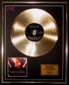 MADONNA/LTD. EDITION  CD GOLD DISC/RECORD/