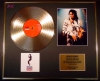 MICHAEL JACKSON/CD GOLD DISC & PHOTO DISPLAY/LTD. EDITION/COA/ALBUM 'NUMBER ONES'