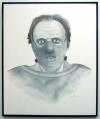 Hannibal Lecter/Charcoal print framed