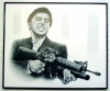 PACINO/Charcoal print framed
