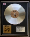 AC/DC/LTD EDITION CD PLATINUM DISC/FOR THOSE ABOUT TO ROCK