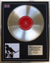BRUCE SPRINGSTEEN/LTD EDITION CD PLATINUM DISC/BORN TO RUN