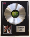 THE BEATLES/LTD EDITION CD PLATINUM DISC/LET IT BE