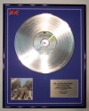 THE BEATLES//LTD EDITION CD PLATINUM DISC/ABBEY ROAD