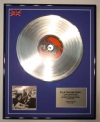 BON JOVI//LTD EDITION CD PLATINUM DISC/CROSSROAD