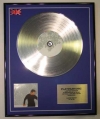 CLIFF RICHARD/LTD EDITION CD PLATINUM DISC/SOMETHING'S GOIN' ON