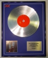DEPECHE MODE/LTD EDITION CD PLATINUM DISC/BLACK CELEBRATION
