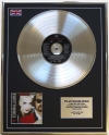 EURYTHMICS/LTD EDITION CD PLATINUM DISC/GREATEST HITS