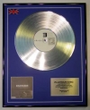 EMINEM/LTD EDITION CD PLATINUM DISC/THE MARSHALL MATHERS LP