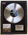 ELTON JOHN/LTD EDITION CD PLATINUM DISC/PEACHTREE ROAD