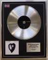 FOO FIGHTERS/LTD EDITION CD PLATINUM DISC/ONE BY ONE