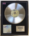 GENESIS/LTD EDITION CD PLATINUM DISC/WE CAN'T DANCE