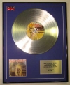 IRON MAIDEN/LTD EDITION CD PLATINUM DISC/IRON MAIDEN