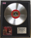 IRON MAIDEN/LTD EDITION CD PLATINUM DISC/DANCE OF DEATH