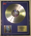 IRON MAIDEN/LTD EDITION CD PLATINUM DISC/FEAR OF THE DARK