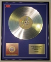 JETHRO TULL/LTD EDITION CD PLATINUM DISC/ROCK ISLAND