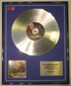 JOHN DENVER/LTD EDITION CD PLATINUM DISC/THE BEST OF JOHN DENVER