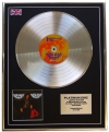 JIMI HENDRIX/LTD EDITION CD PLATINUM DISC/ARE YOU EXPERIENCED