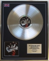 JUDAS PRIEST/LTD EDITION CD PLATINUM DISC/BRITISH STEEL