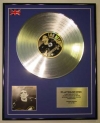 LOU REED/LTD EDITION CD PLATINUM DISC/TRANSFORMER